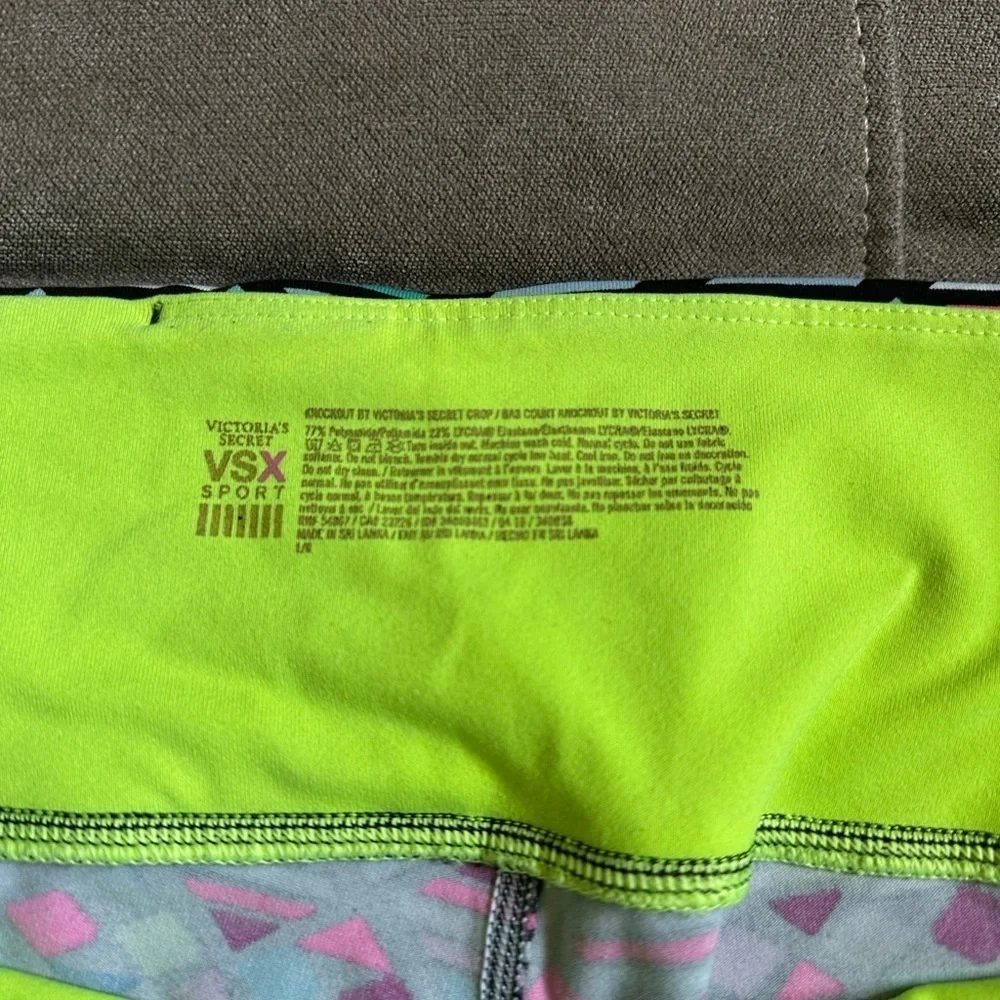 Victoria's Secret Kids Geometric Pajama Bottoms - Black, Pink, Blue, White